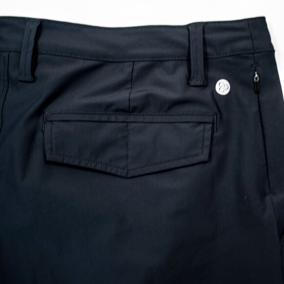 Zella Torrey Golf Shorts Mens 34 Black 9" Tech Performance Stretch Casual AA09X - Picture 4 of 5